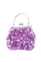 Women Nina Shoes Handbags | Fleur Royal Lilac Aillette Frame Pouch