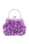 Women Nina Shoes Handbags | Fleur Royal Lilac Aillette Frame Pouch