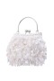 Women Nina Shoes Handbags | Fleur White Aillette Frame Pouch