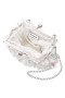 Women Nina Shoes Handbags | Fleur White Aillette Frame Pouch