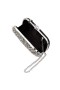 Women Nina Shoes Handbags | Gelsey Black Crystal Embellished Minaudiere