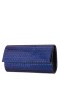 Women Nina Shoes Handbags | Hope Navy Allover "squares" Crystal Clutch