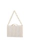 Women Nina Shoes Handbags | Issa White Pearl Handheld Minaudiere