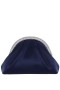 Women Nina Shoes Handbags | Jane Navy Satin/glass Crystal Frame Clutch