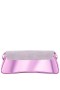 Women Nina Shoes Handbags | Joselyn Orchid Crystal Flap Mirror Metallic Patent Clutch Bag