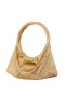 Women Nina Shoes Handbags | Joyce Gold Mesh Shoulder Bag