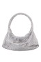 Women Nina Shoes Handbags | Joyce Silver Mesh Shoulder Bag