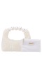 Women Nina Shoes Handbags | Kiki Ivory Plastic Pearl Hobo Bag