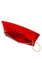 Women Nina Shoes Handbags | Kimora Siam Red Crystal Beaded Envelope Clutch