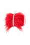 Women Nina Shoes Handbags | Lara Red Rouge Feather Embellished Minaudiere