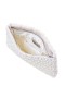 Women Nina Shoes Handbags | Rivera Ivory Plastic Pearl/satin Zip Clutch