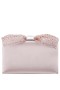 Women Nina Shoes Handbags | Selena Pearl Rose Glass Crystals Minaudiere