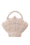 Women Nina Shoes Handbags | Shelly Natural Woven Cirrus Minaudiere
