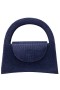 Women Nina Shoes Handbags | Vixen Navy Glass Crystal Satchel