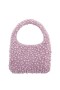 Women Nina Shoes Handbags | Zariah Icy Pink Plastic Pearl Hobo Bag