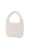 Women Nina Shoes Handbags | Zariah Ivory Plastic Pearl Hobo Bag