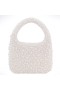Women Nina Shoes Handbags | Zariah Ivory Plastic Pearl Hobo Bag