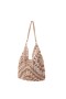 Women Nina Shoes Handbags | Zeneya Tan/natural Paper Raffia Hobo Bag