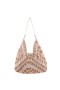 Women Nina Shoes Handbags | Zeneya Tan/natural Paper Raffia Hobo Bag