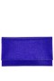 Women Nina Shoes Platforms | Kimora Electric Blue Crystal Beaded Envelope Clutch