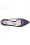 Women Nina Shoes Prom | Nalia New Navy Mesh With Faceted Crystals High-heel Pumps