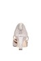 Women Nina Shoes Pumps | Brystol Champagne Glitter Mesh With Crystal Band Mid-heel D'orsay Pumps