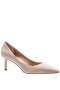 Women Nina Shoes Pumps | Nina60 Alamo Tan Suedette Mid-heel Classic Pump