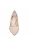 Women Nina Shoes Pumps | Nina60 Alamo Tan Suedette Mid-heel Classic Pump