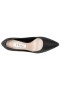 Women Nina Shoes Pumps | Nina60 Black Peau Mid-heel Classic Pump