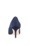 Women Nina Shoes Pumps | Nina60 New Navy Peau Mid-heel Classic Pump