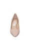 Women Nina Shoes Pumps | Nina60 Nude Glitter Net Mid-heel Classic Pump