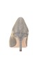 Women Nina Shoes Pumps | Nina60 Steel Metallic Textured Mid-heel Classic Pump