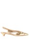 Women Nina Shoes Retro Shoes | Cuba Gold Sling Back Flat-shoe Pumps