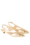 Women Nina Shoes Retro Shoes | Cuba Gold Sling Back Flat-shoe Pumps