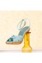 Women Nina Shoes Retro Shoes | Empire Aqua Ankle Strap High-heel Platform Sandals