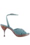 Women Nina Shoes Retro Shoes | Empire Aqua Ankle Strap High-heel Platform Sandals
