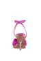 Women Nina Shoes Retro Shoes | Empire Magenta Ankle Strap High-heel Platform Sandals