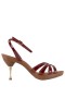 Women Nina Shoes Retro Shoes | Remi Bordeaux Ankle Strap High-heel Platform Sandals