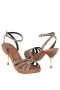Women Nina Shoes Retro Shoes | Remi Dark Cheetah Ankle Strap High-heel Platform Sandals