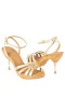 Women Nina Shoes Retro Shoes | Remi Gold Ankle Strap High-heel Platform Sandals