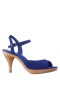 Women Nina Shoes Retro Shoes | Rock Lapiz Blue Ankle Strap High-heel Platform Sandals