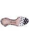 Women Nina Shoes Sandals | Dottie White/black Polka-dot High-heel Sandals With Ankle-strap
