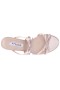 Women Nina Shoes Sandals | Gaby Pearl Rose Satin With Bows On A Block-heel Slide