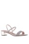 Women Nina Shoes Sandals | Gwenda Platino Sandal Low-heel Sandals