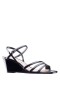 Women Nina Shoes Sandals | Santana Black Sandal Mid-heel