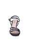 Women Nina Shoes Sandals | Santana Black Sandal Mid-heel