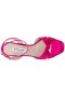 Women Nina Shoes Satin Shop | Angie Parfait Pink Ultra-high Platform Sandal With Sculpted Heel