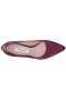 Women Nina Shoes Satin Shop | Nina60 Bordeaux Satin Mid-heel Classic Pump