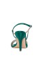 Women Nina Shoes Satin Shop | Valley Spruce Satin High-heel Slingback Sandals