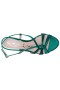 Women Nina Shoes Satin Shop | Valley Spruce Satin High-heel Slingback Sandals